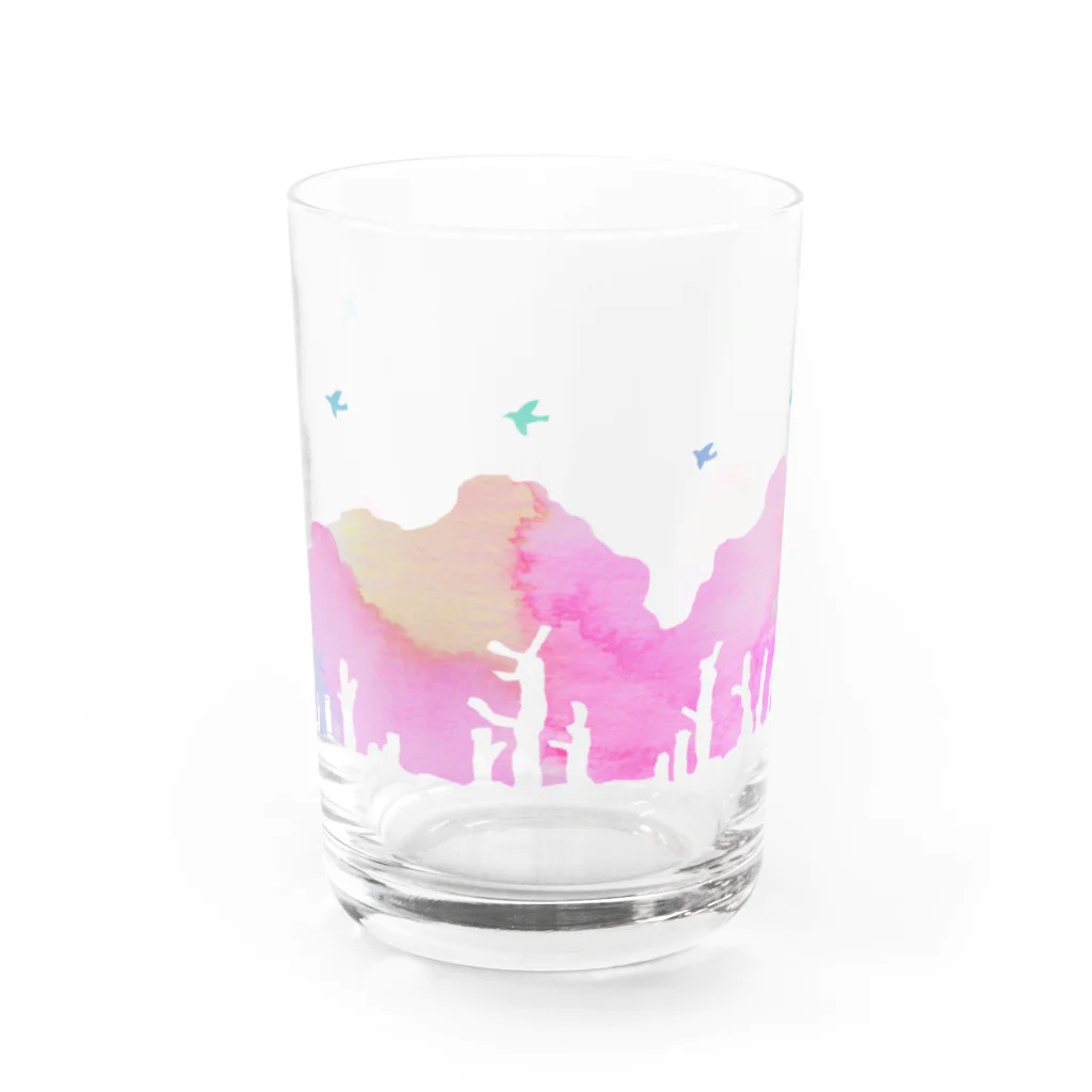 _mitoのforest 5:00.p.m. Water Glass :front