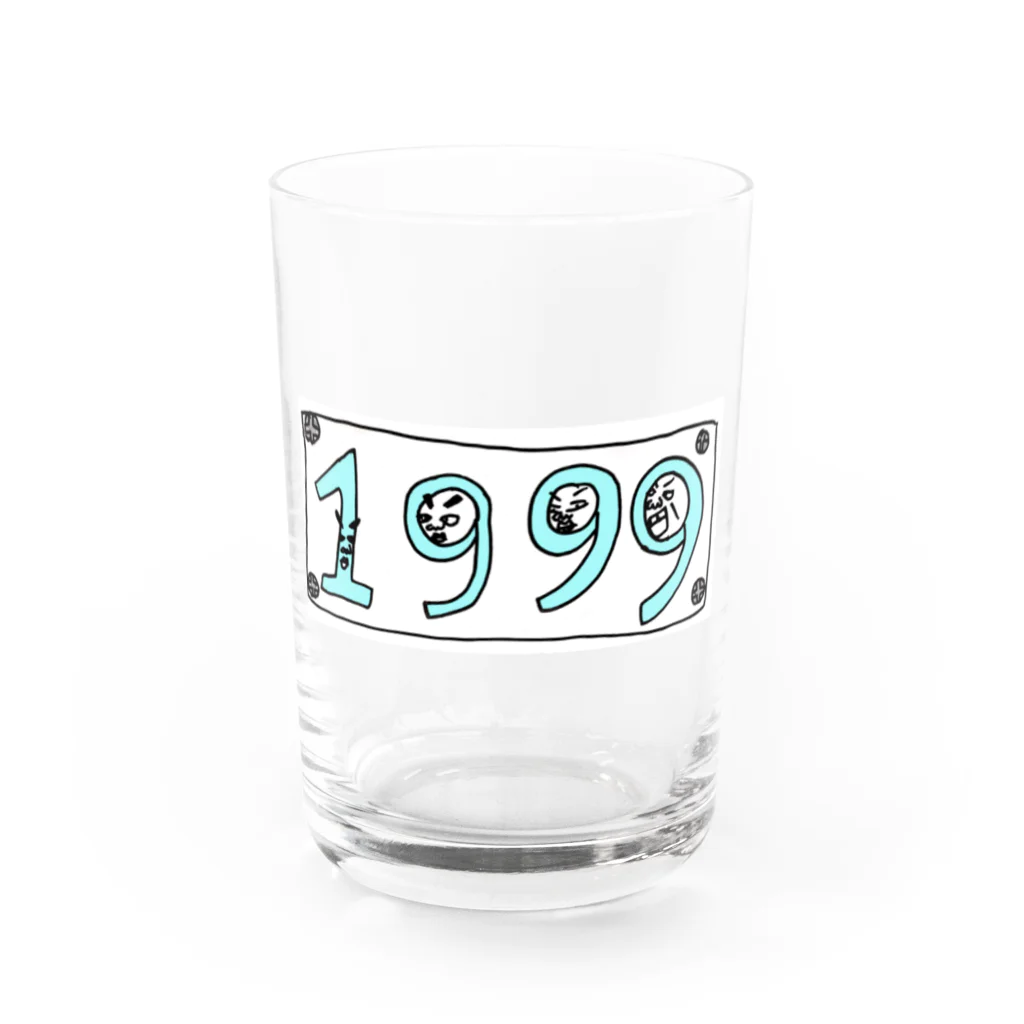 K-markの数字 Water Glass :front