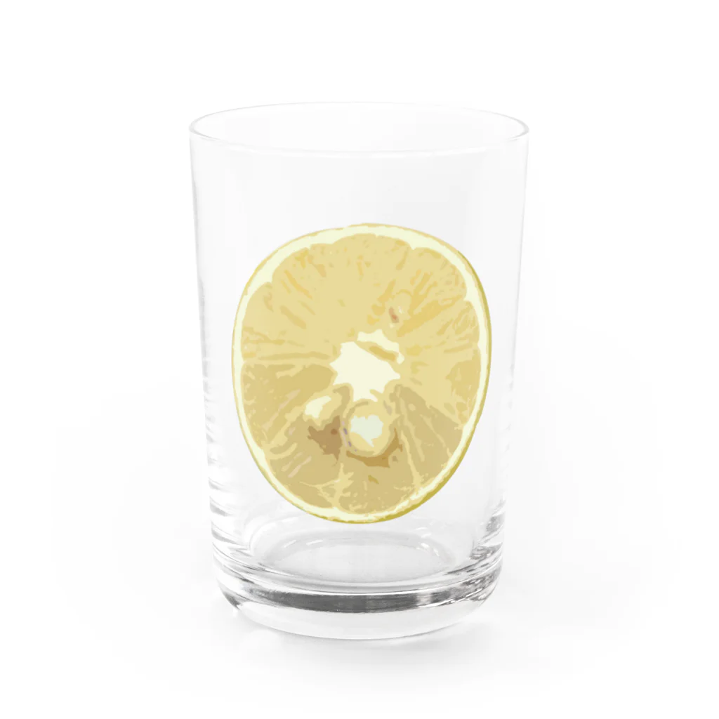 NORITAMAのLemon　レモン輪切り グラス前面