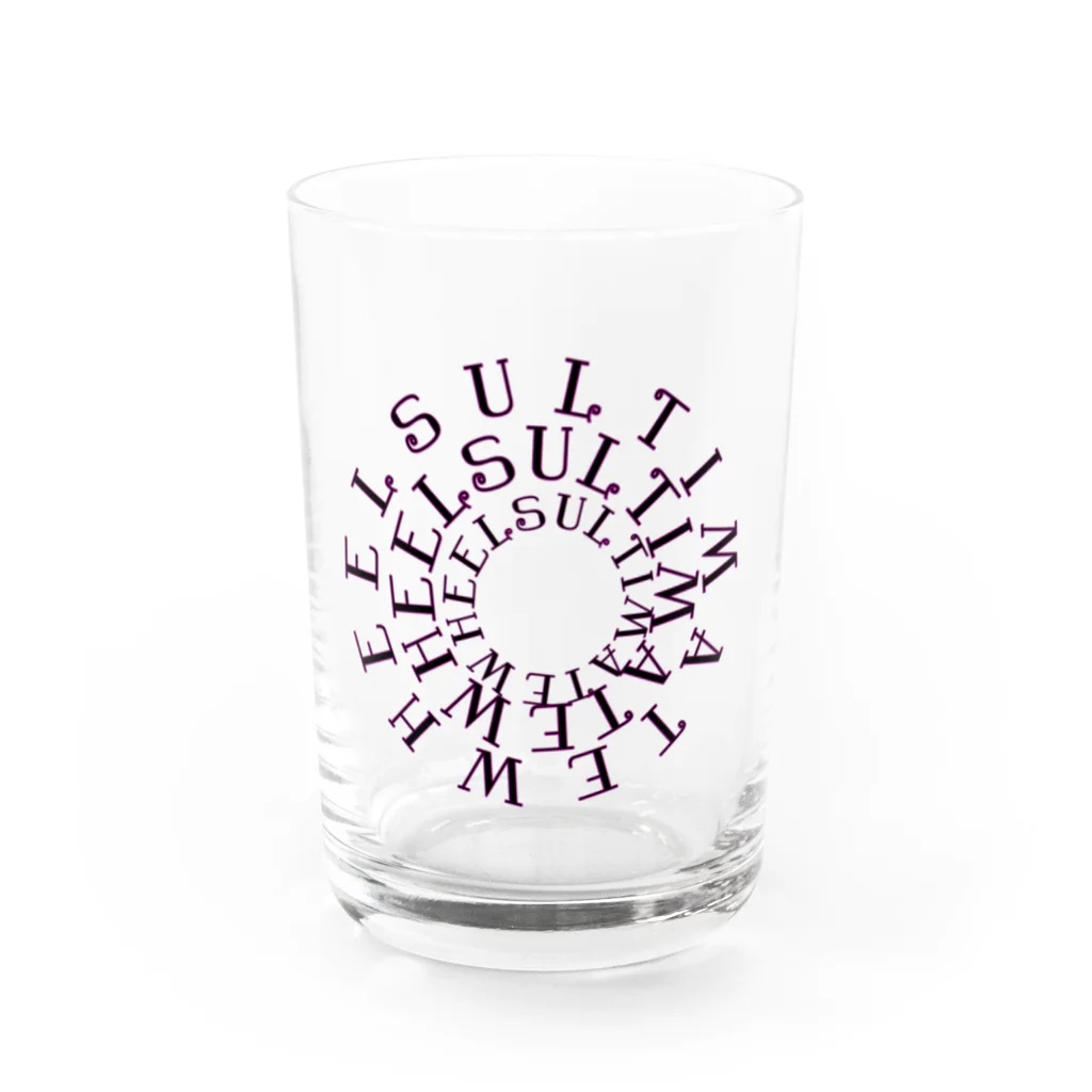 sian_aのULTIMATE WHEELS Water Glass :front