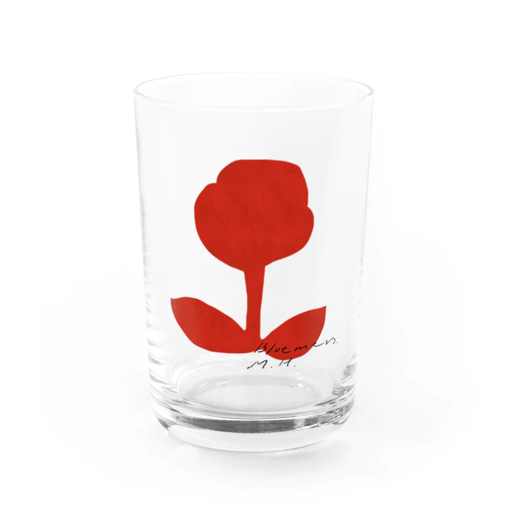 Horihata maoのBloemen_AKA Water Glass :front