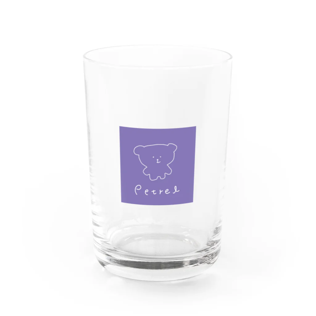 Petrel（ペトレル）のくまちゃん Water Glass :front