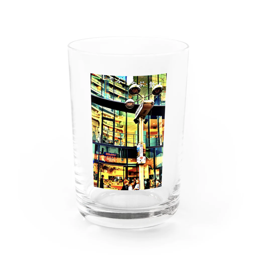 ma-botのセンター街 Water Glass :front