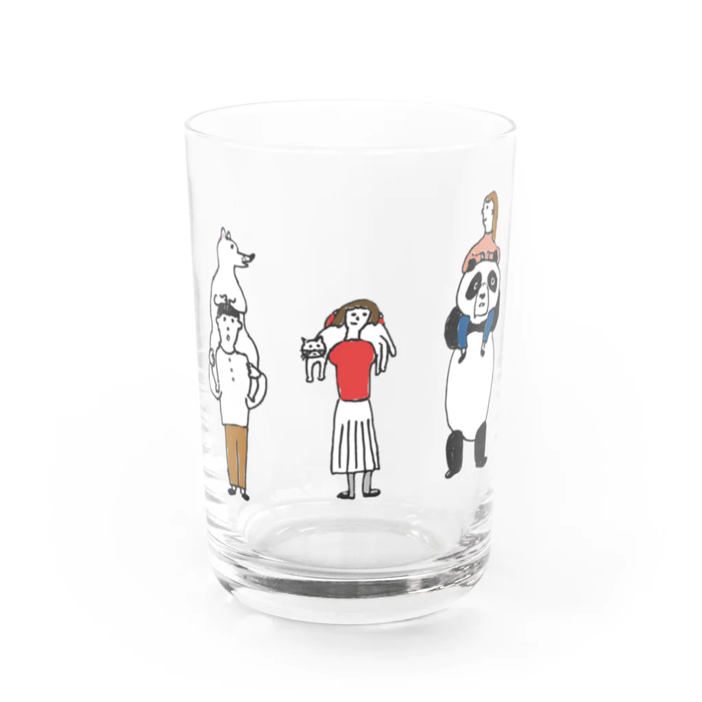 室井雑貨屋のかたぐるま Water Glass :front