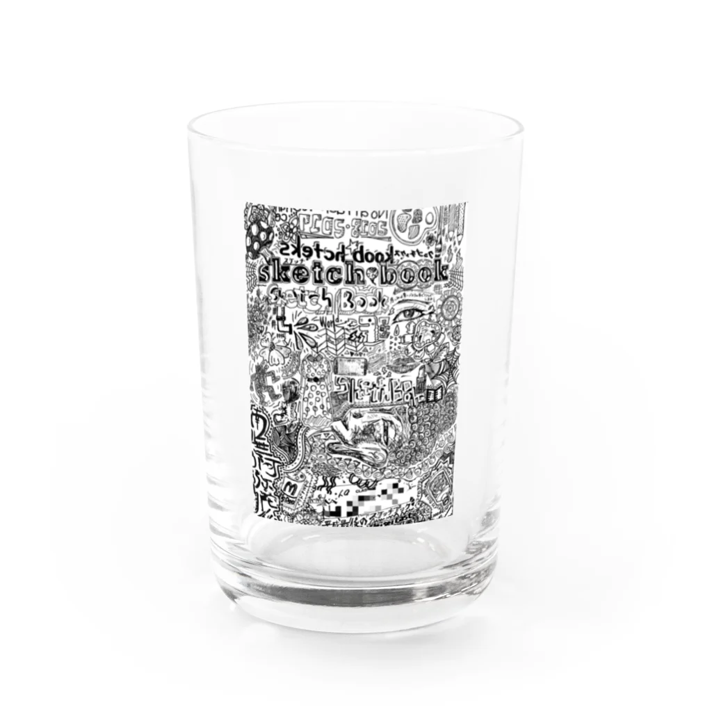 Juneのスケッチブック Water Glass :front