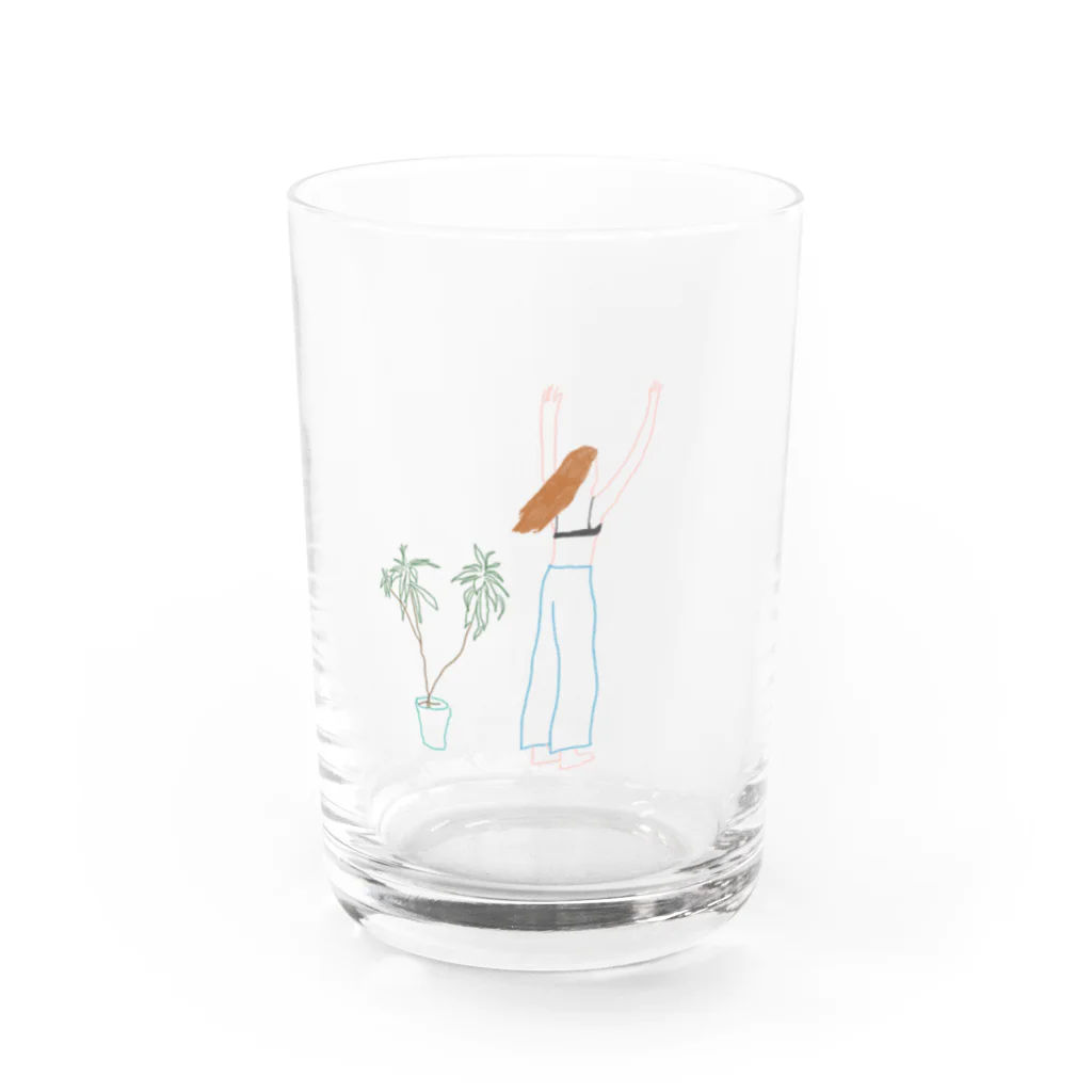 zanmuのwomen_3 Water Glass :front