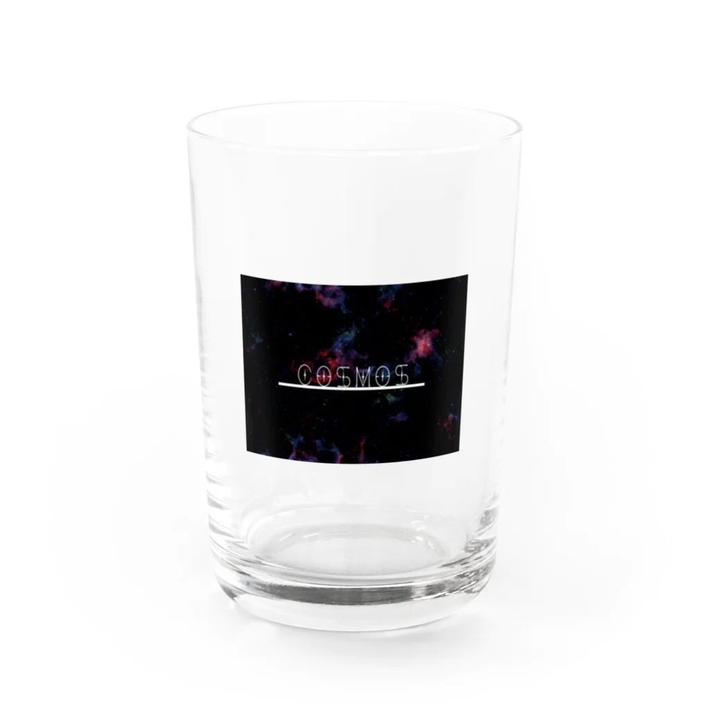 ぽっとつくりばのcosmos Water Glass :front