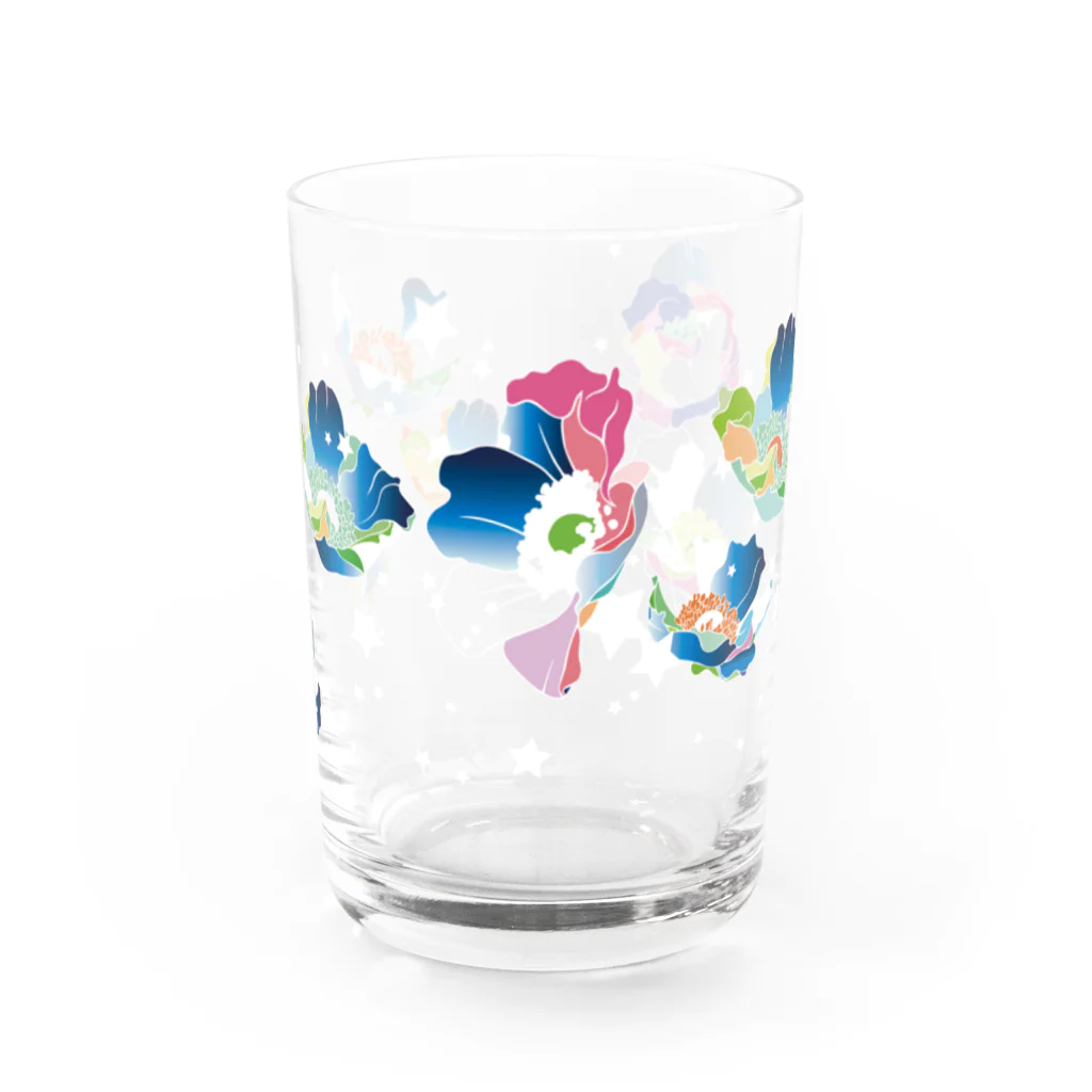 無孔笛の星降る夜 Water Glass :front