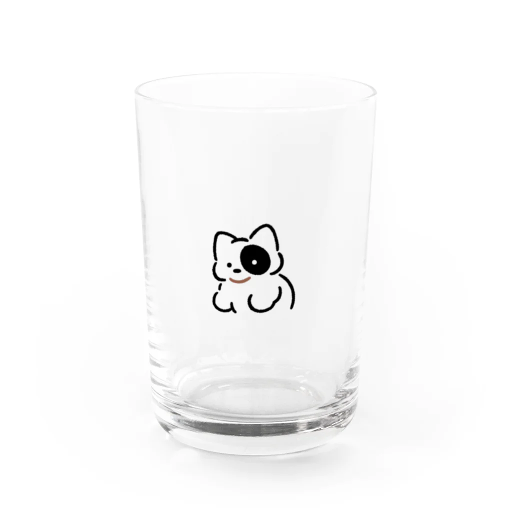 みかたきなこのボーロといっしょ Water Glass :front