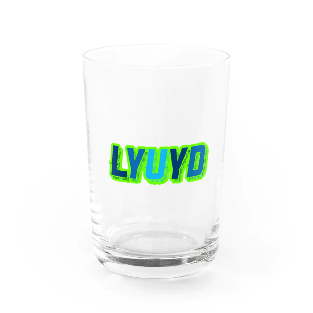 LYUYD(LoveYourselfUntilYouDie)の死ぬまで自分を愛して Water Glass :front