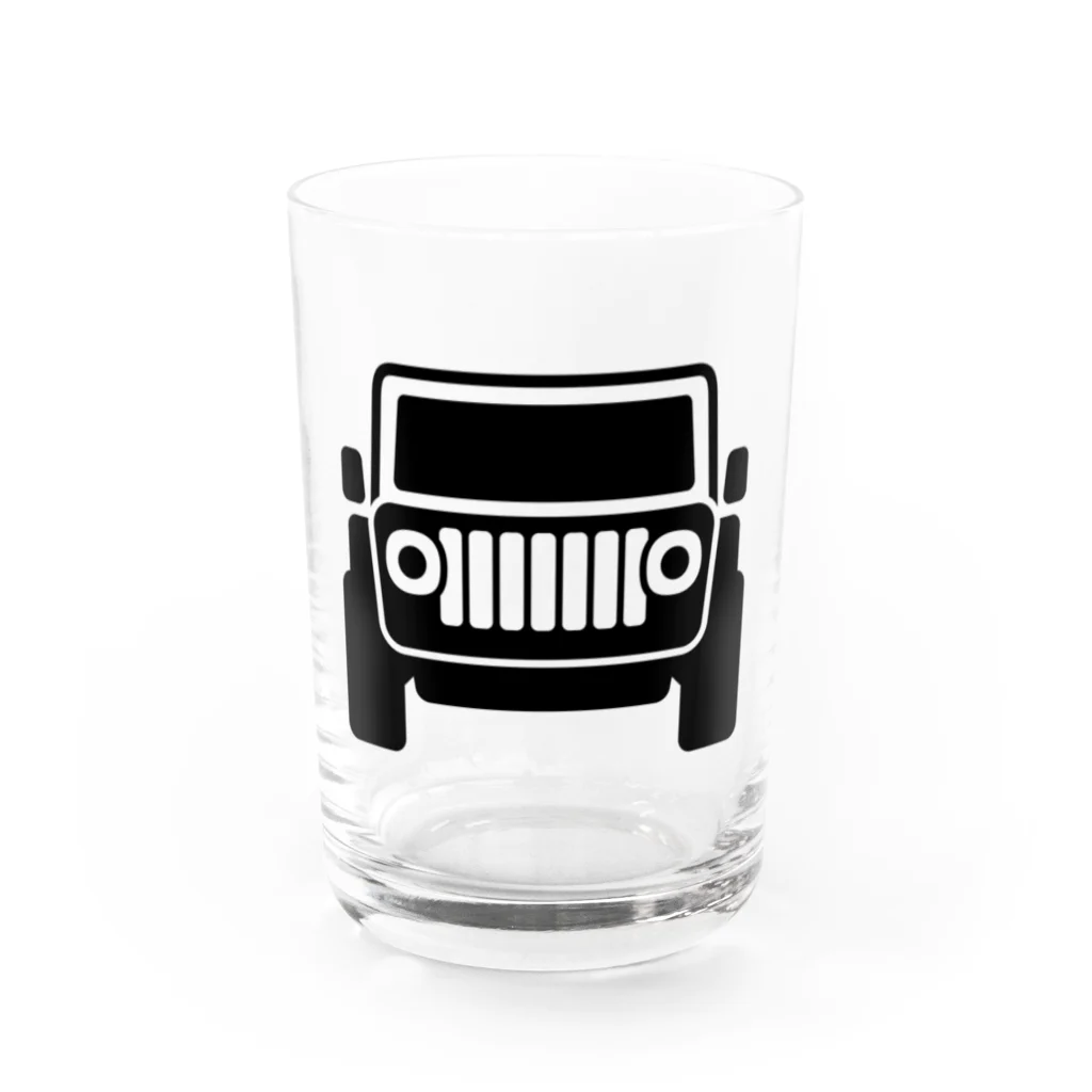 AI車屋のラングラーくん Water Glass :front