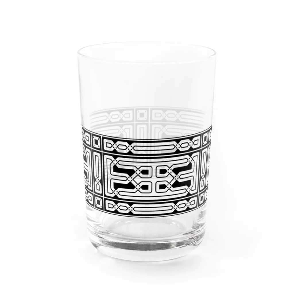 Marks_of_WanderのKnot Belt (Shade) Water Glass :front