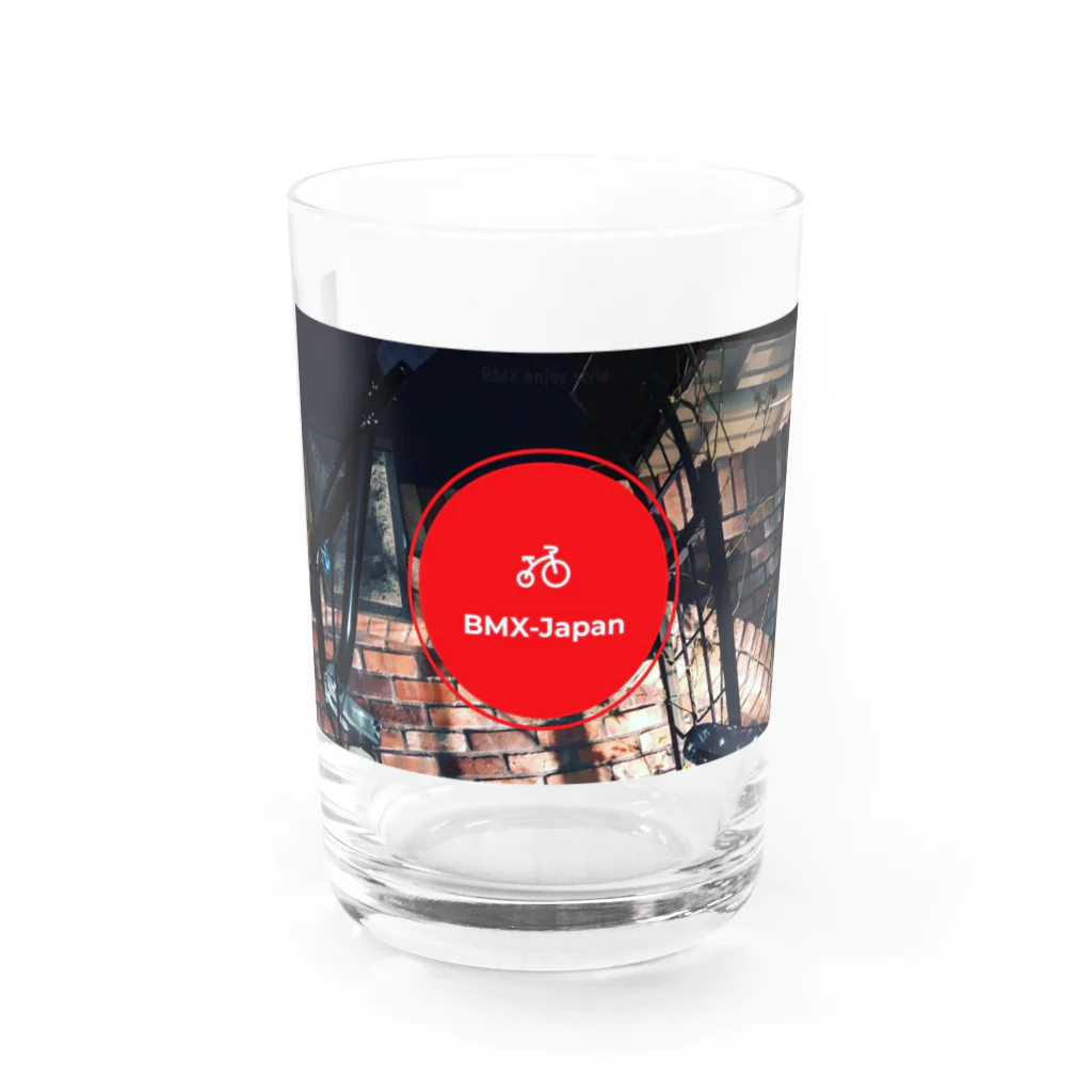 LuckymanのBMX-Japan Water Glass :front