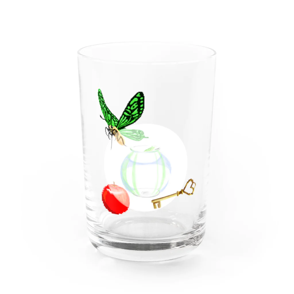 避役の悲嘆 Water Glass :front