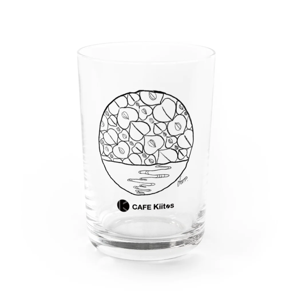 CAFEKiitosの【CAFE Kiitos × Mika Itoh】シリーズ vol.2 Water Glass :front