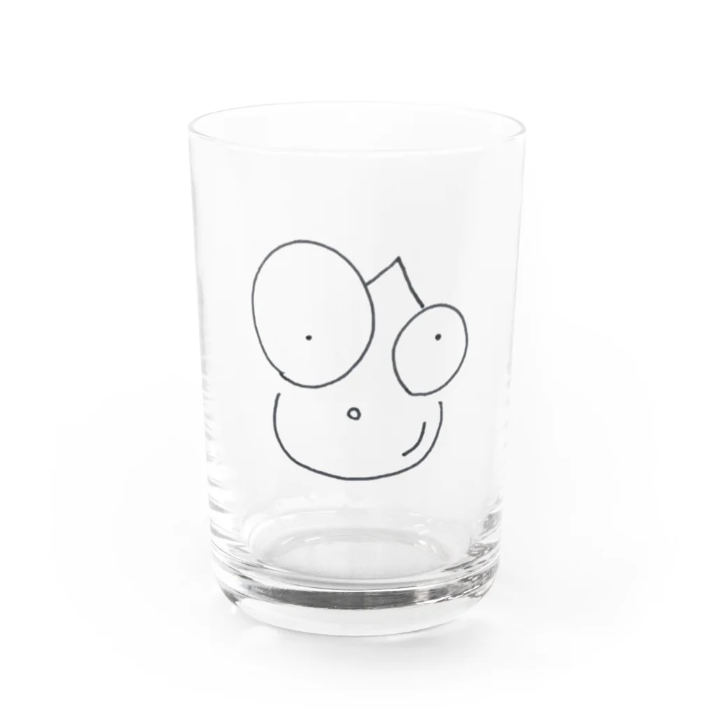 Doof Evolのグーは雫 Water Glass :front