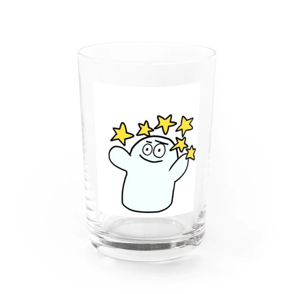 ぺるぺるグッズ販売所のスターダストぺるぺる Water Glass :front