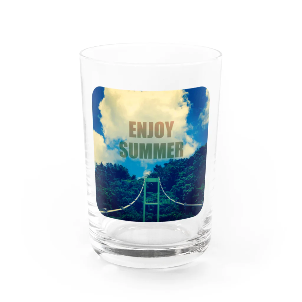 photographicalのENJOY SUMMER Water Glass :front