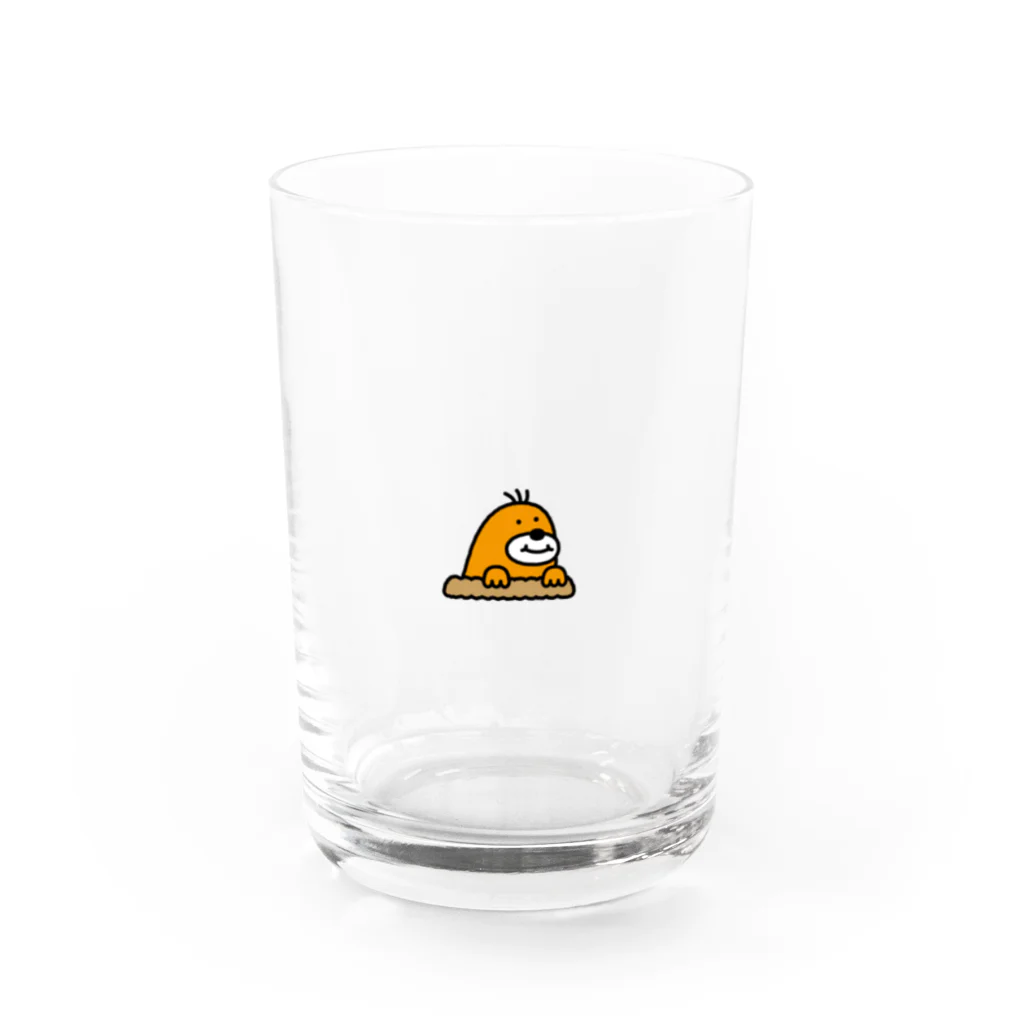 鳥取マガジンのとりもぐくん Water Glass :front