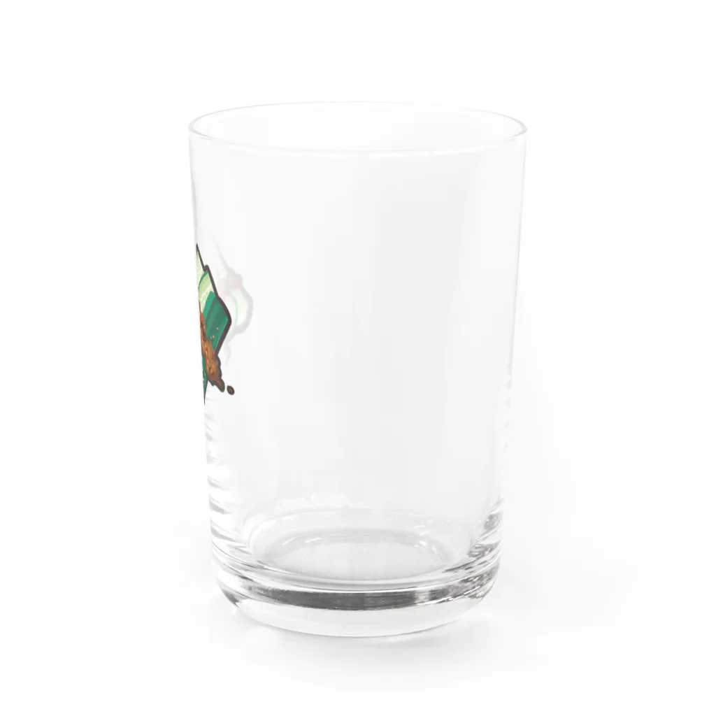 梶浦ゆみこのもろきゅう Water Glass :front