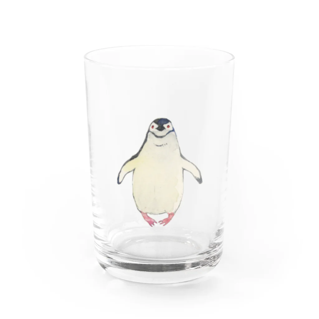 moc webshopのヒゲペンギン Water Glass :front