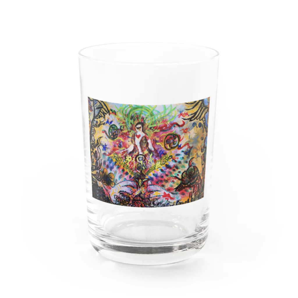 小季のアクリルアート Water Glass :front