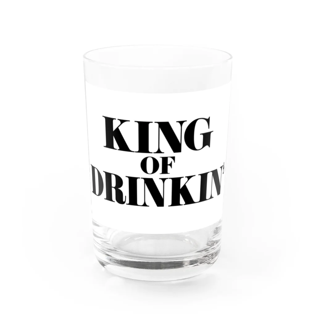 jancheriのKING OF DRINKIN グラス前面