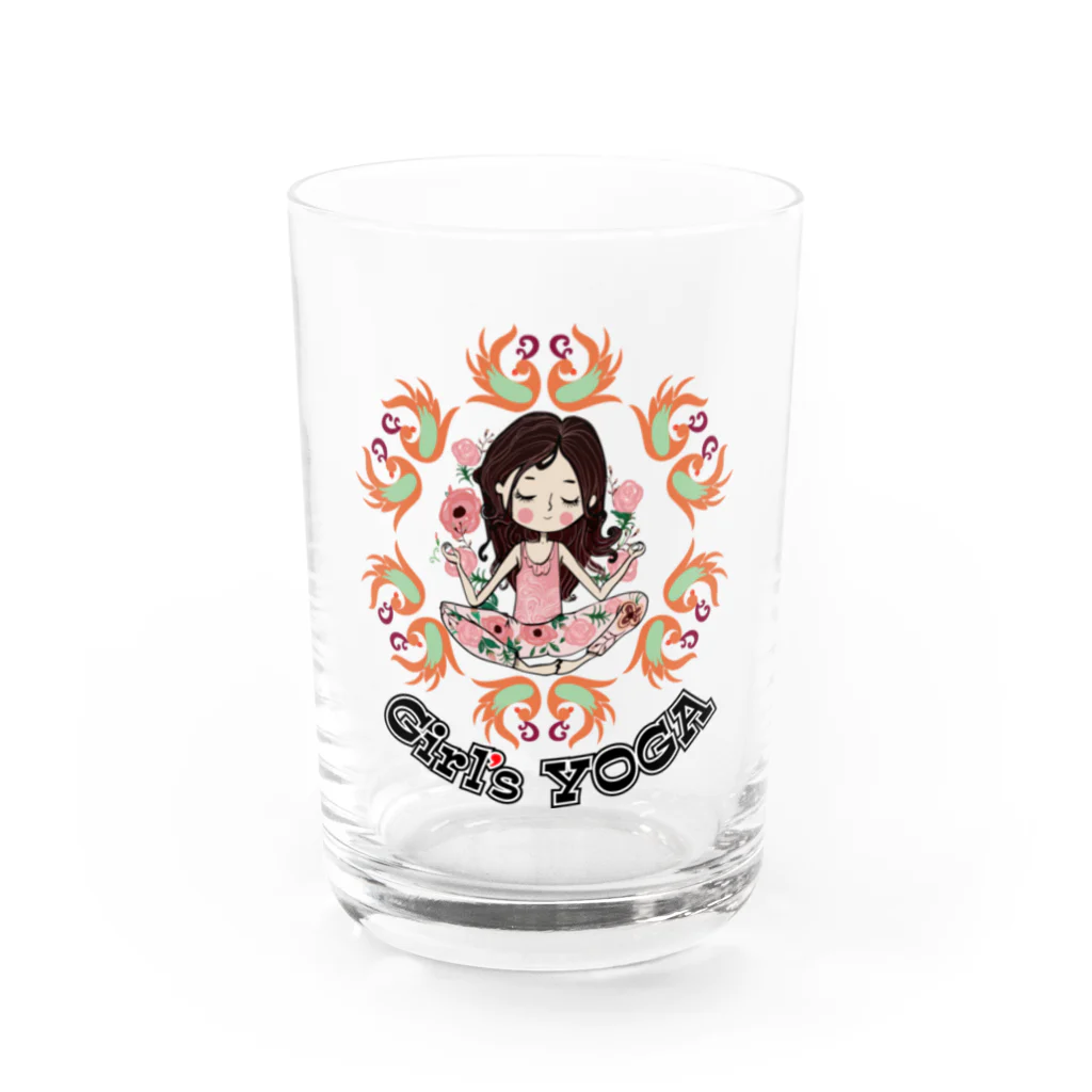 LOFT KEITHのガールズヨガ Water Glass :front