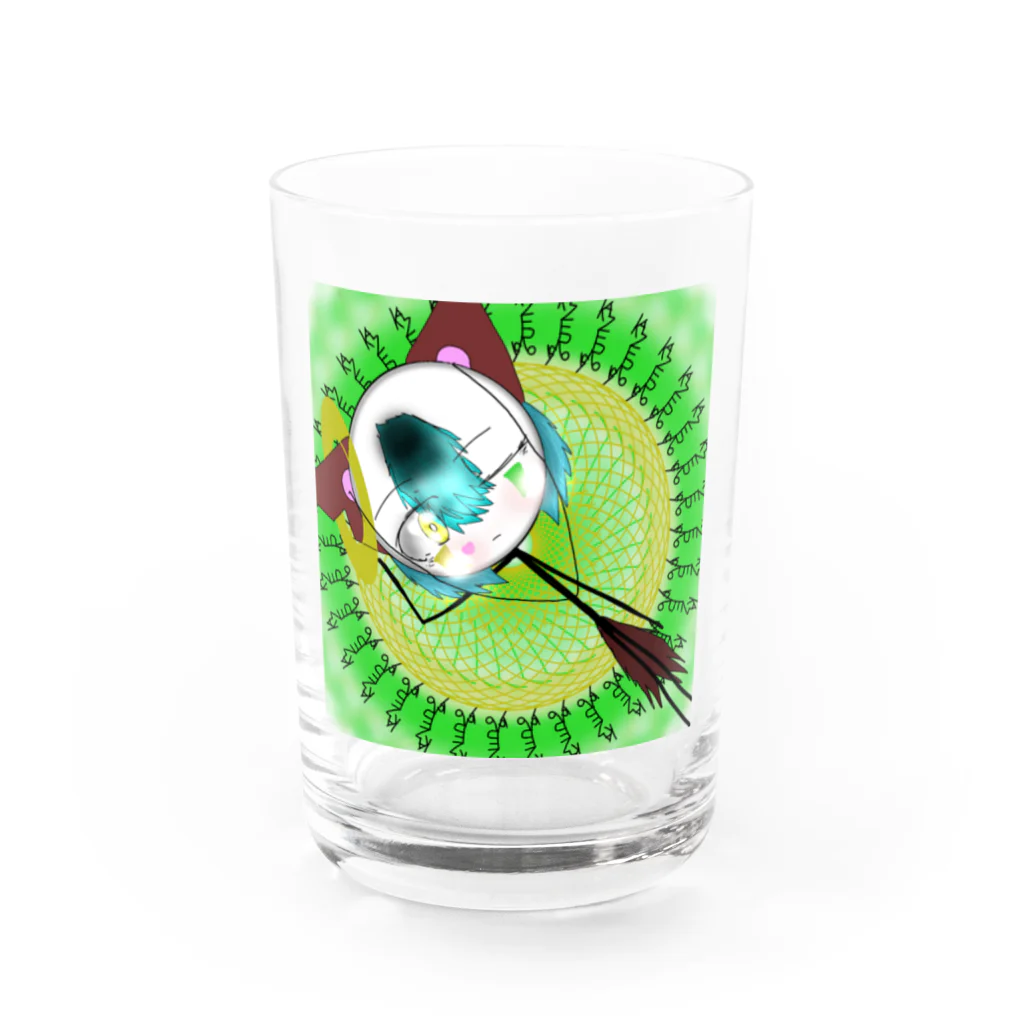 カゼちゃんのカイミ Water Glass :front