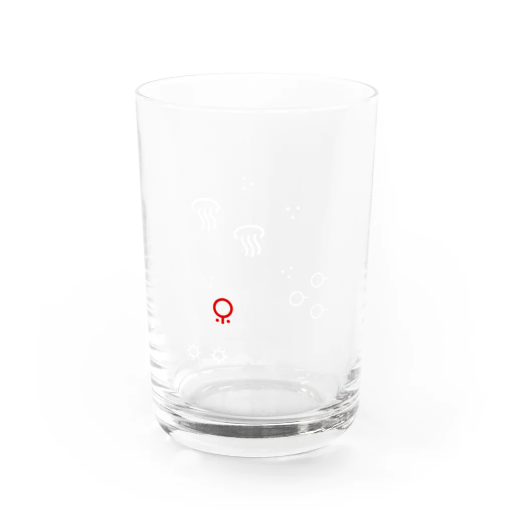 kuwanodonの海記号 Water Glass :front