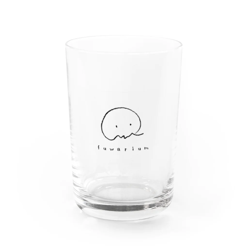 fuwariumのo3くらげ Water Glass :front