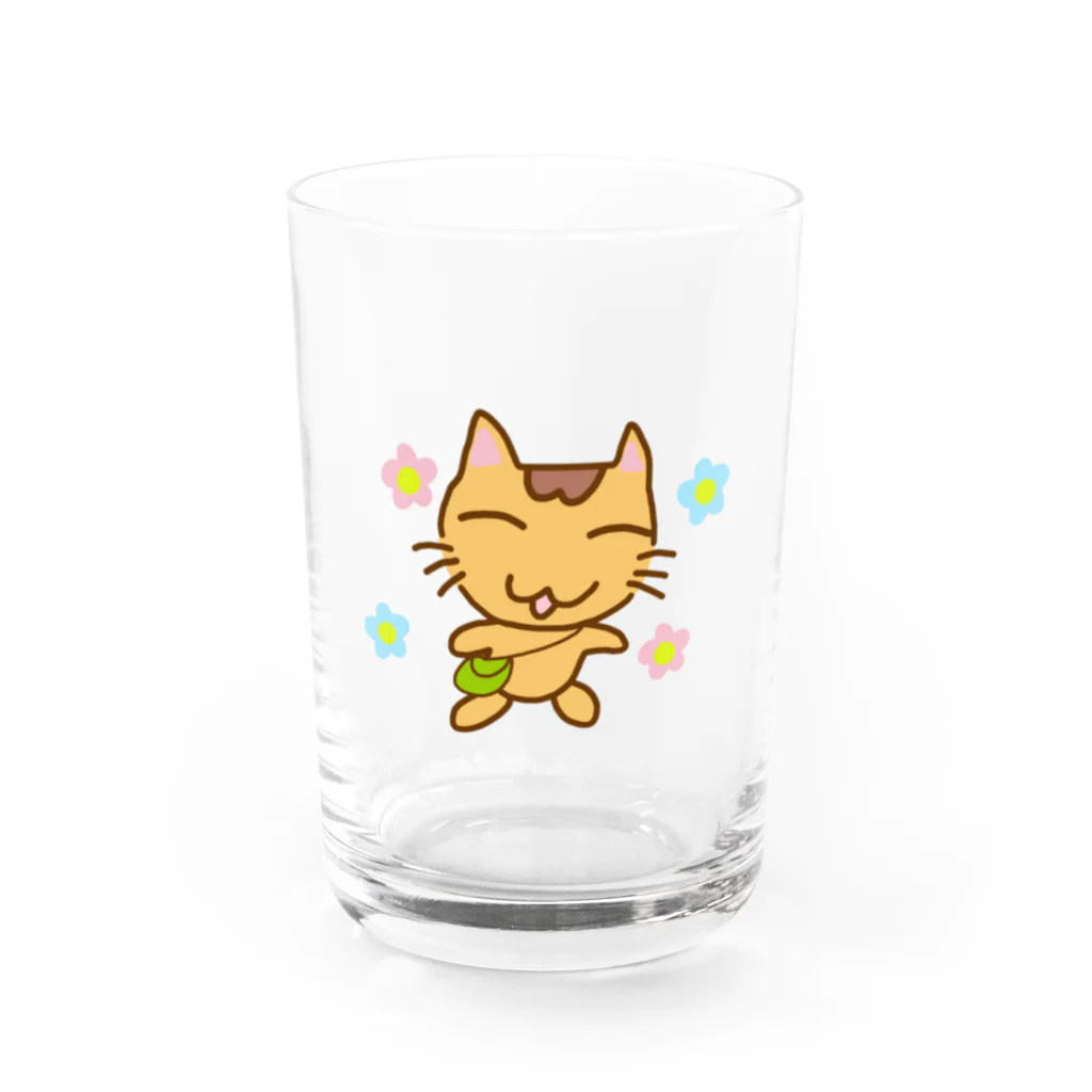 SHOP ミソキチのにゅんまる Water Glass :front