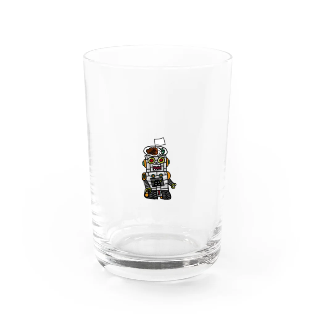 かつめディアショップのかつめジンガーα Water Glass :front