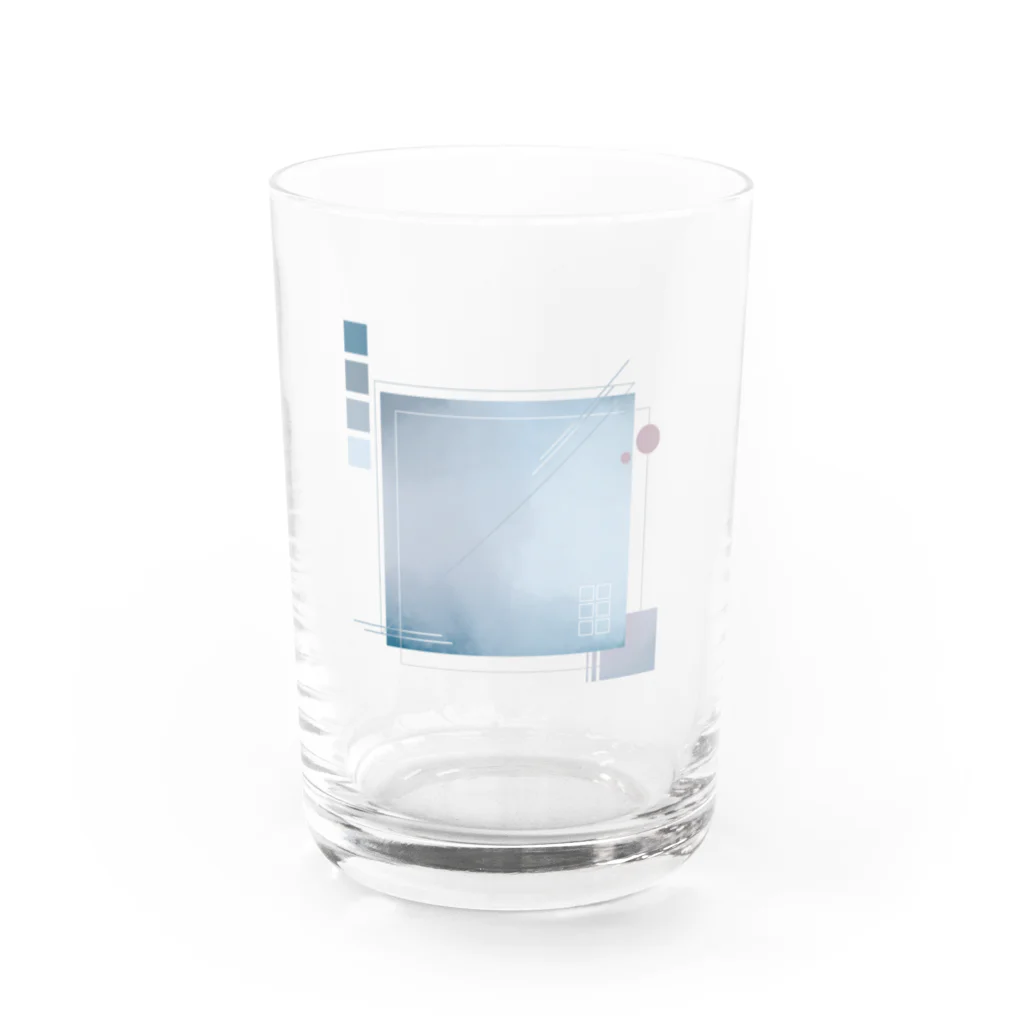 AZUKIのしかく Water Glass :front