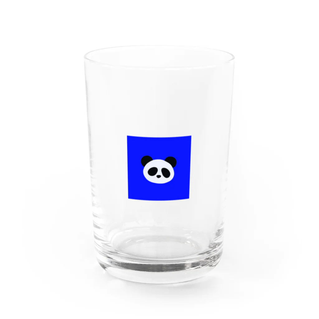 xiangの青パンダ グラス前面