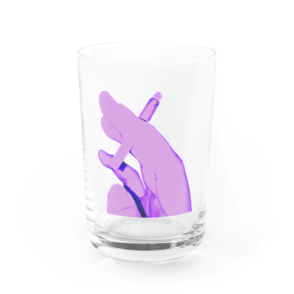 __yubahikariのたばこ Water Glass :front