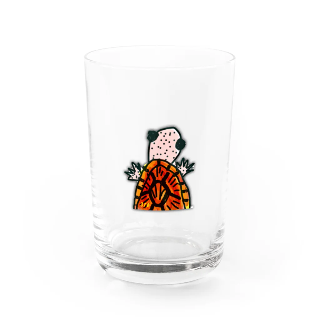 316(MIHIRO)のカブニちゃん Water Glass :front