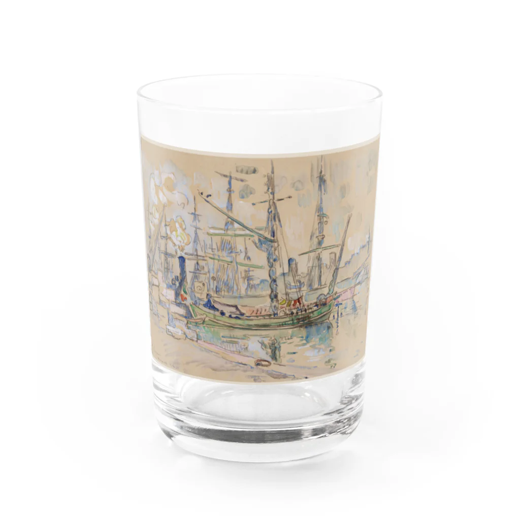 釜萢堂《かまやちどう》美術販売の「Marseille」 Signac, Paul／Paris Musées Water Glass :front