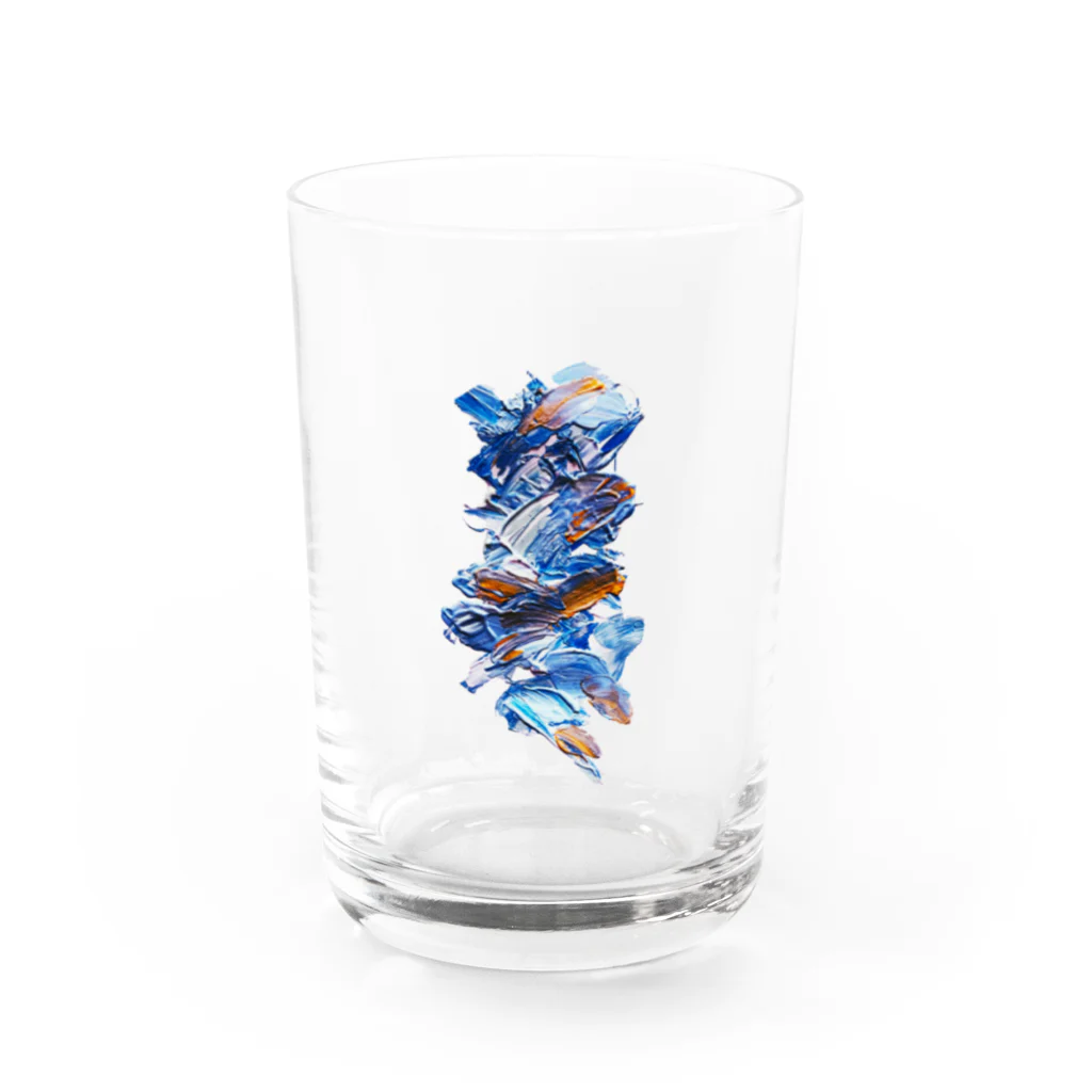 日佐の絵の具 Water Glass :front