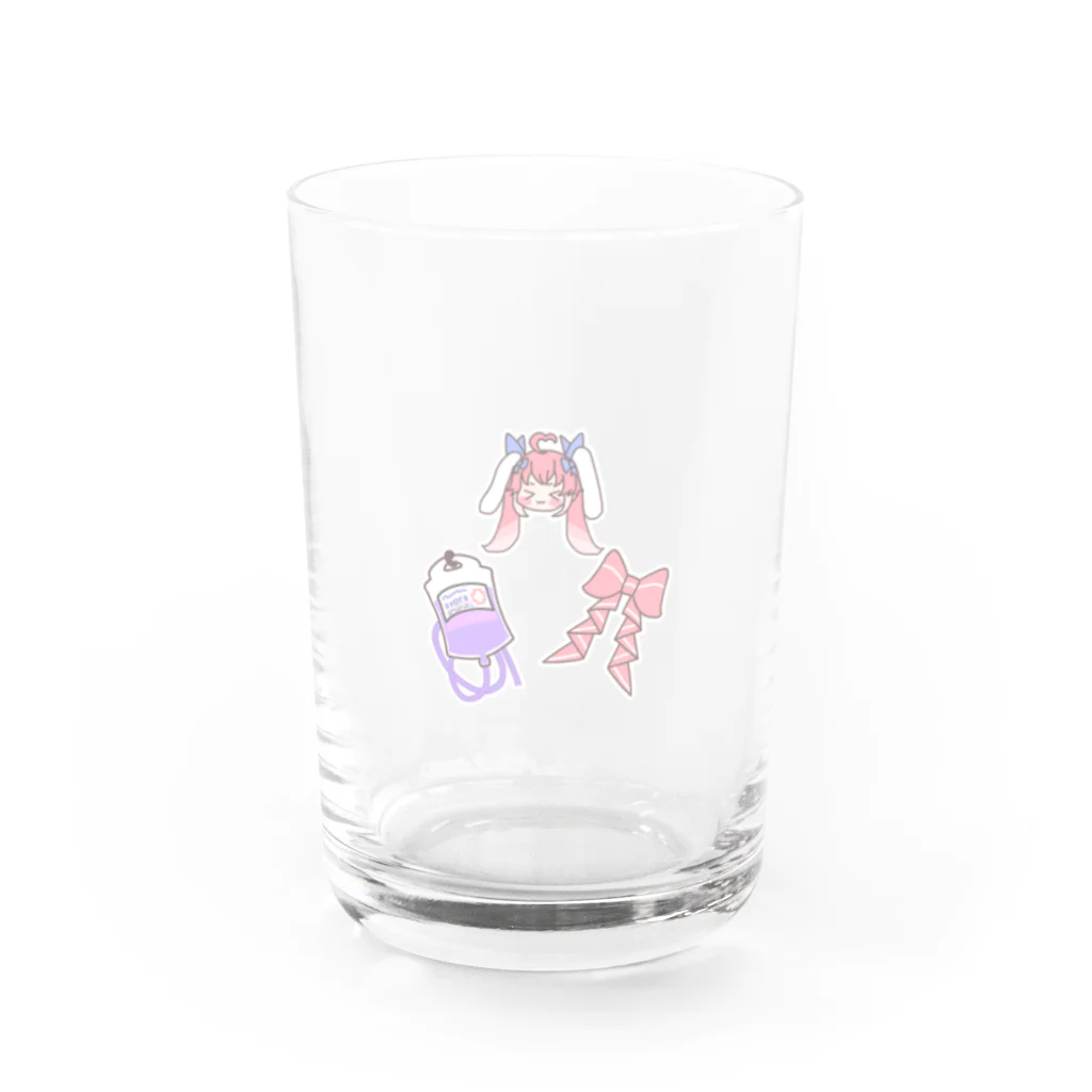 桃雛なの🎀✨@新人Vtuberの桃雛ぎゅぎゅっと！ Water Glass :front