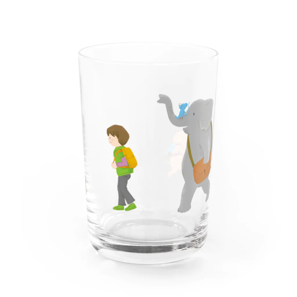 KOPETO のみんなで遠足 Water Glass :front