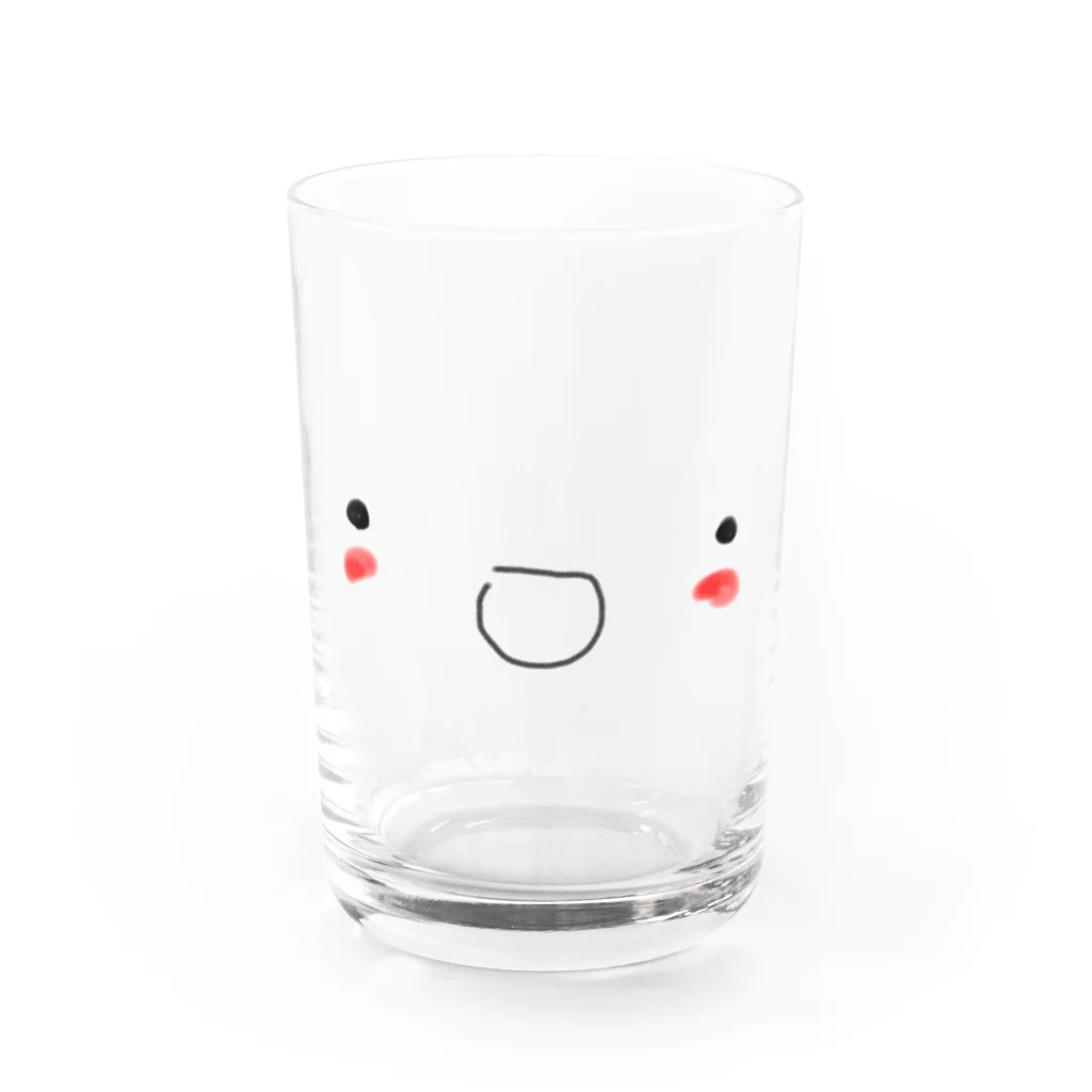 すももの家のニッコちゃん Water Glass :front