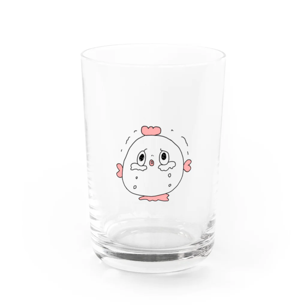 chacoの泣きむしきんぎょ Water Glass :front