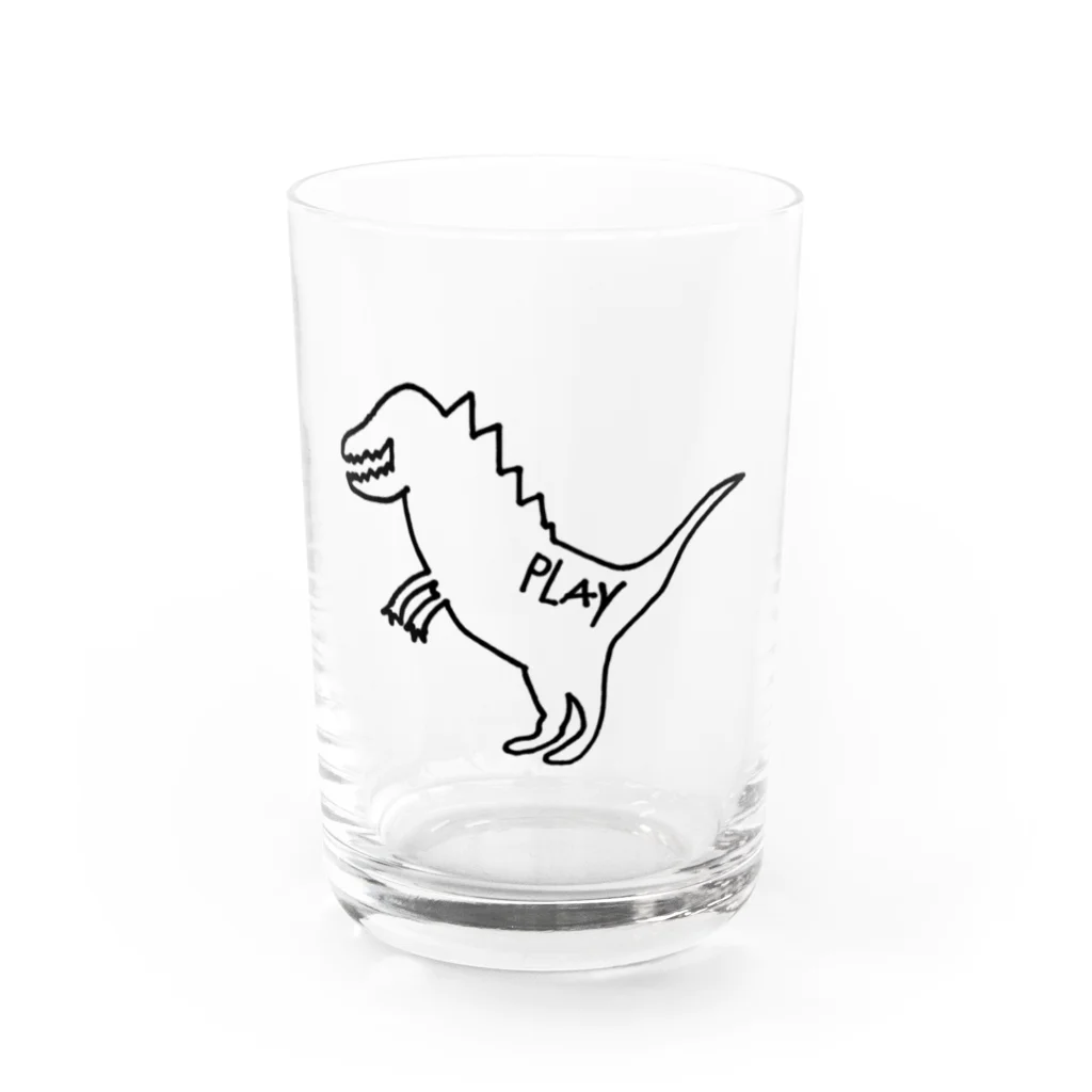 PLAY clothingのDINO BL Water Glass :front