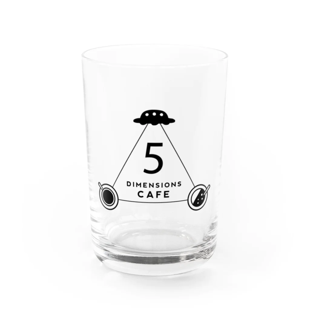 metao dzn【メタヲデザイン】の5次元カフェ（D）bk Water Glass :front