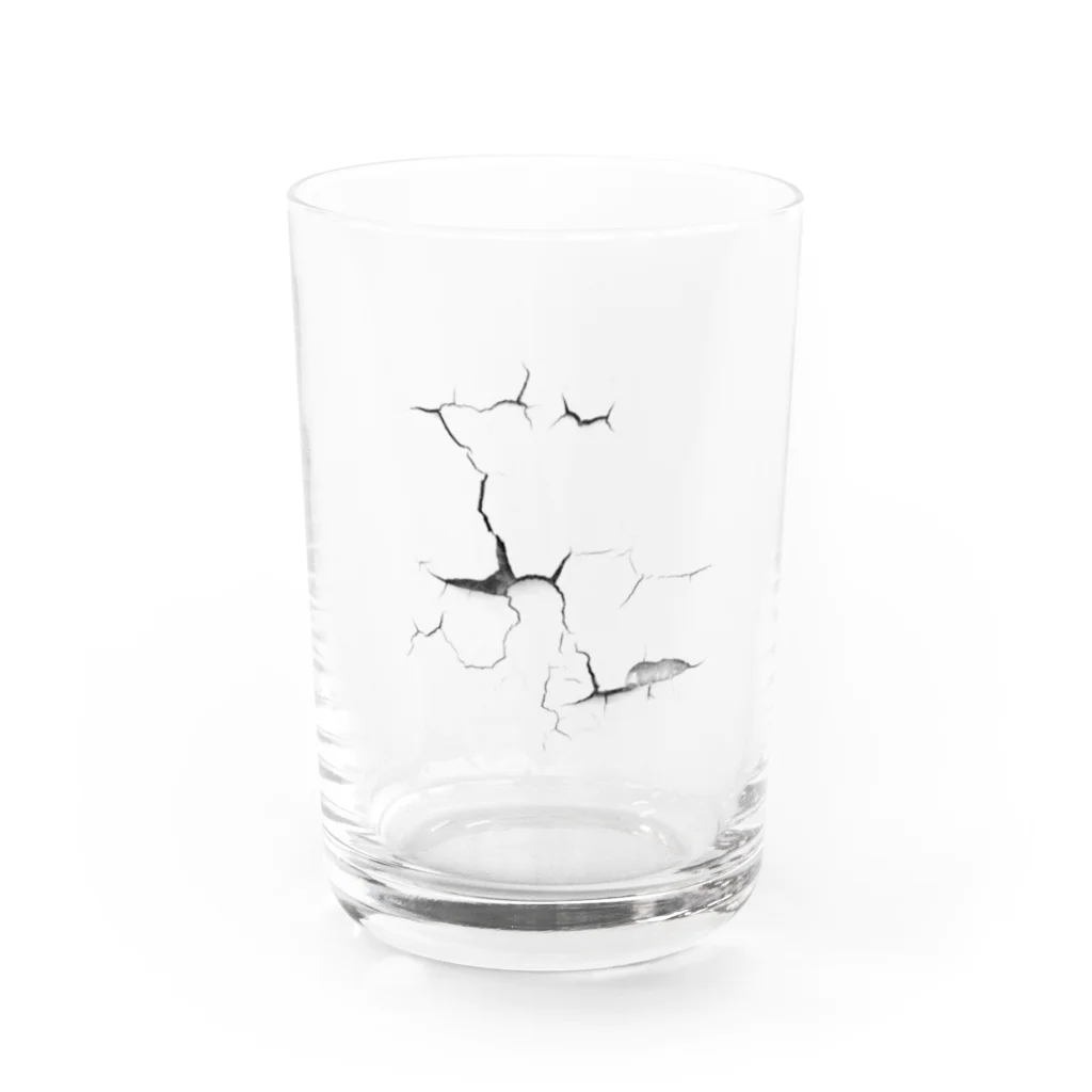 FAM IRIE：ファムアイリーのクラッキング Water Glass :front