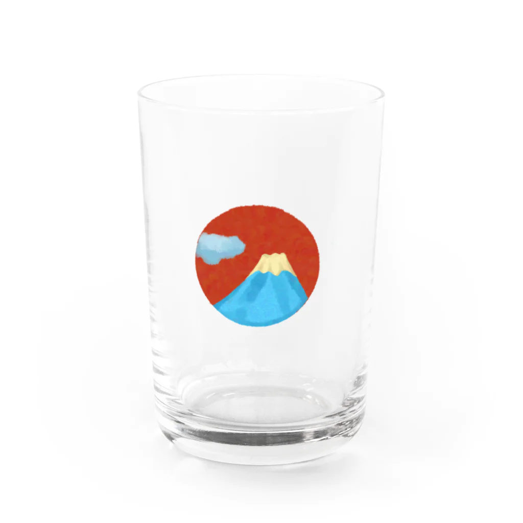 まくまくの日の出をお出迎え Water Glass :front