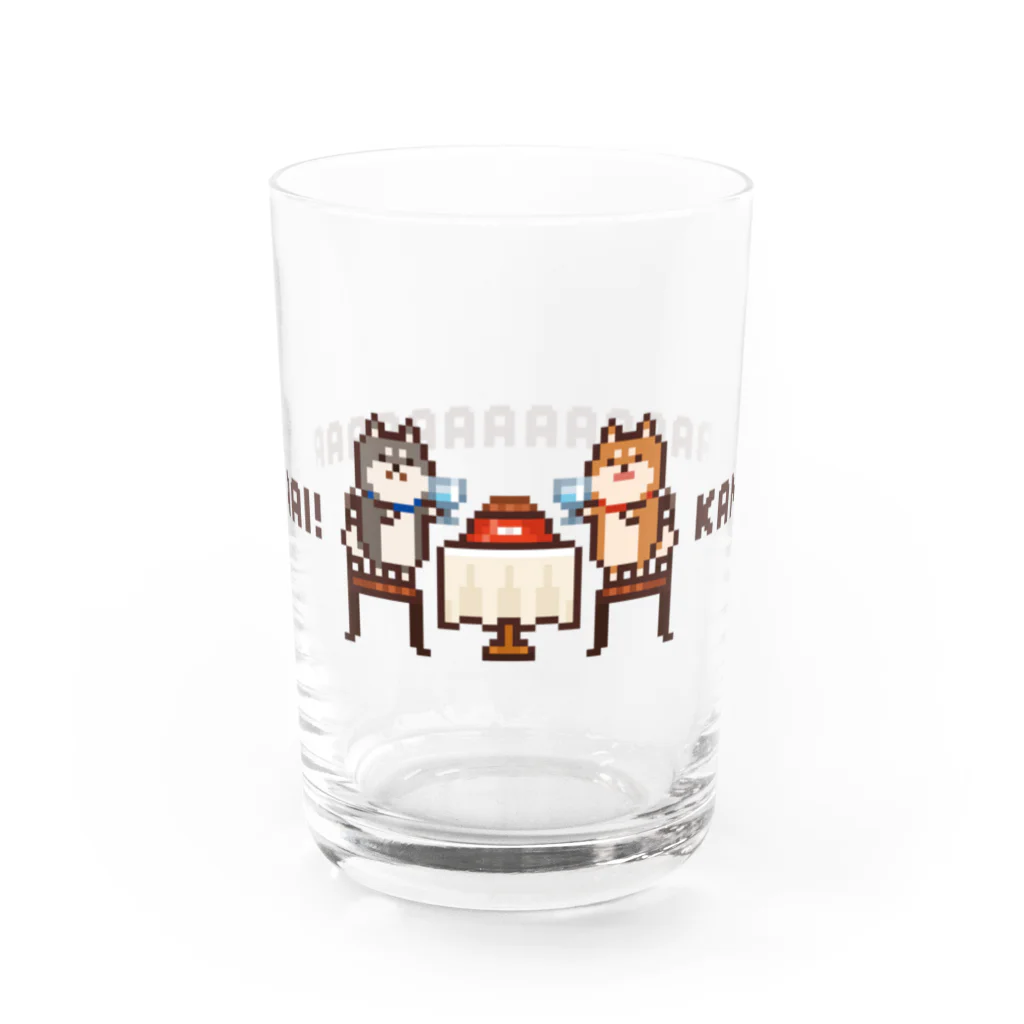 おむすびマーケットのKANPAAAI!　グラス Water Glass :front