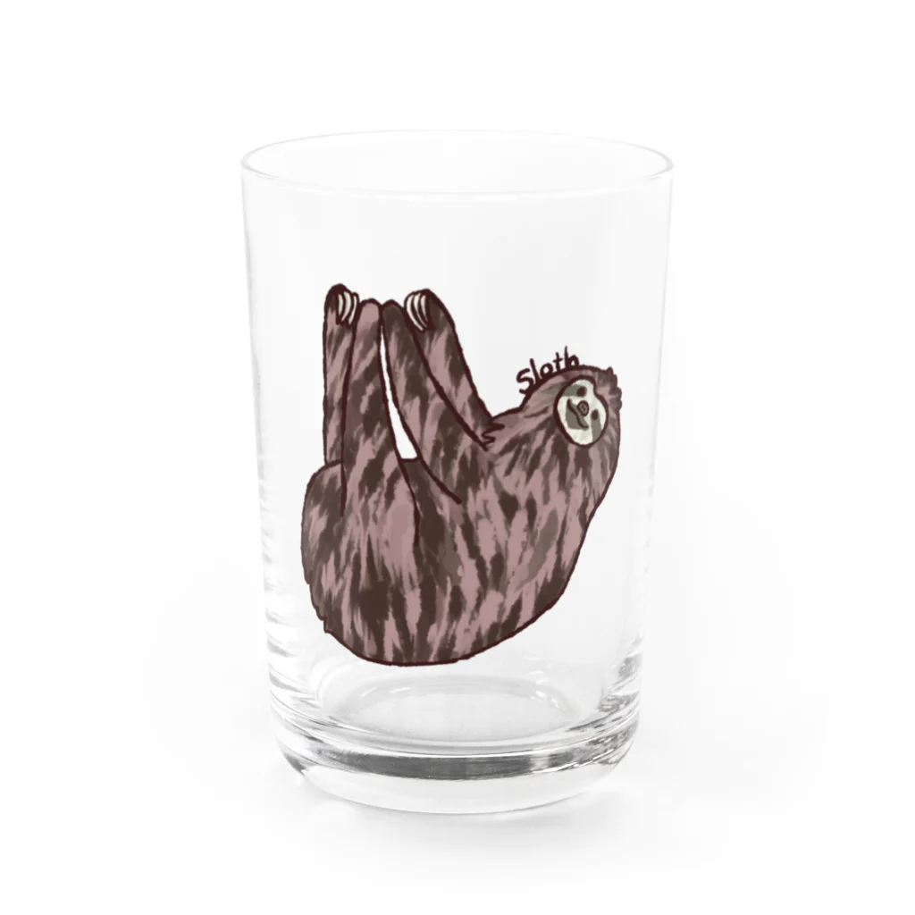 七味田飾品街のSLOTH(ミユビナマケモノ) Water Glass :front