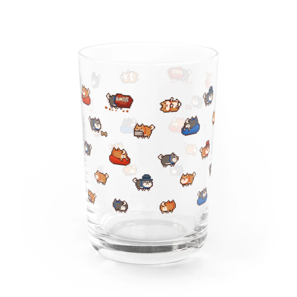 おむすびマーケットのコロタ と てんすけ いっぱい グラス Water Glass :front